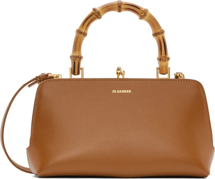 Jil Sander Brown Mini Goji Bag