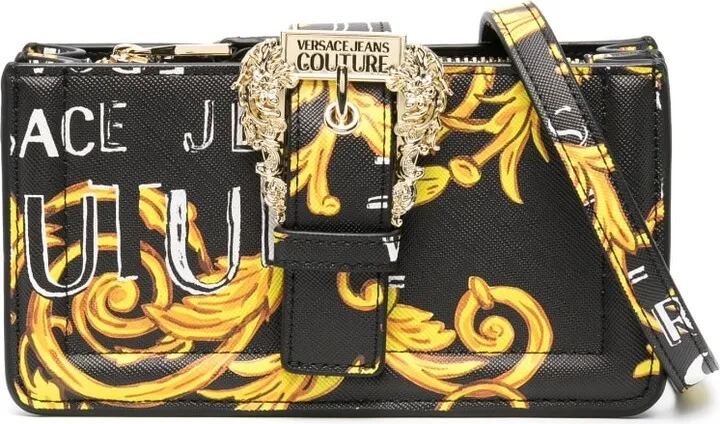 Logo Couture-print shoulder bag