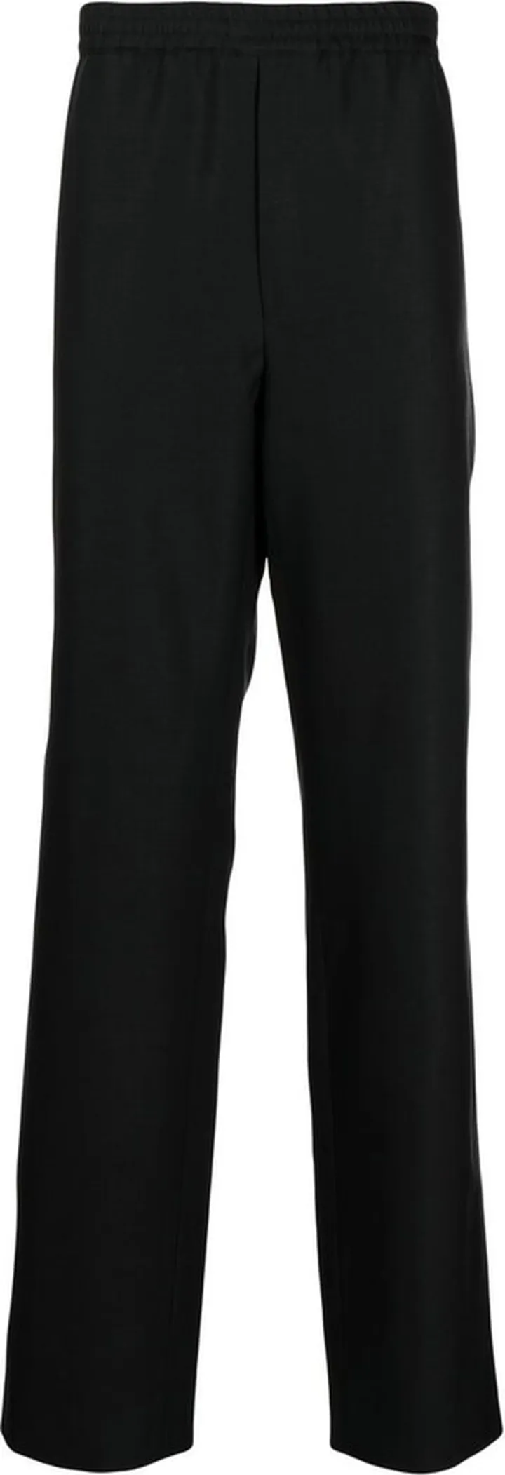Straight-Leg Cut Trousers
