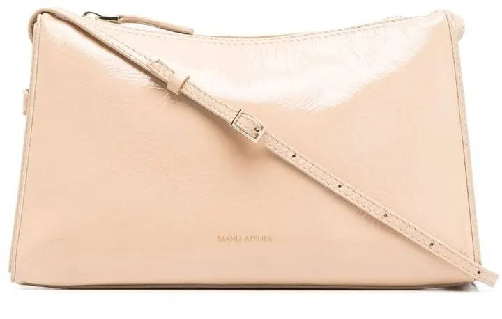Prism leather tote bag