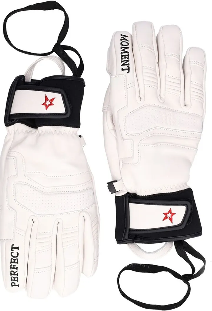 Logo ski gloves