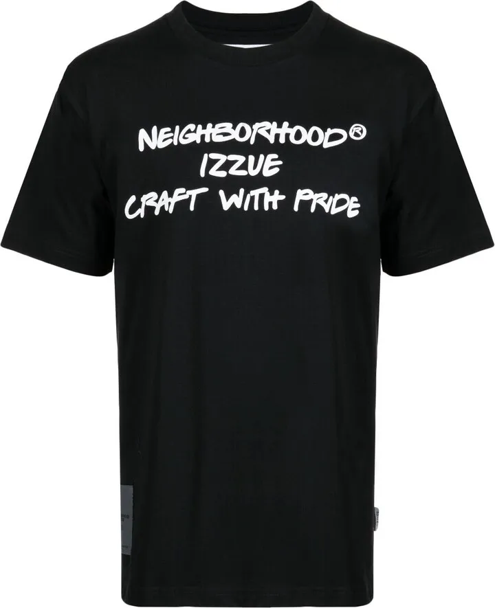 logo-print cotton T-shirt