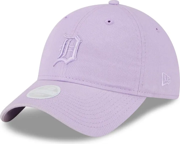 Women's New Era Lavender Detroit Tigers Tropic Core Classic 9TWENTY Adjustable Hat