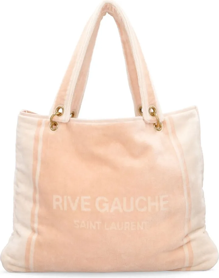 Rive Gauche toweling tote bag