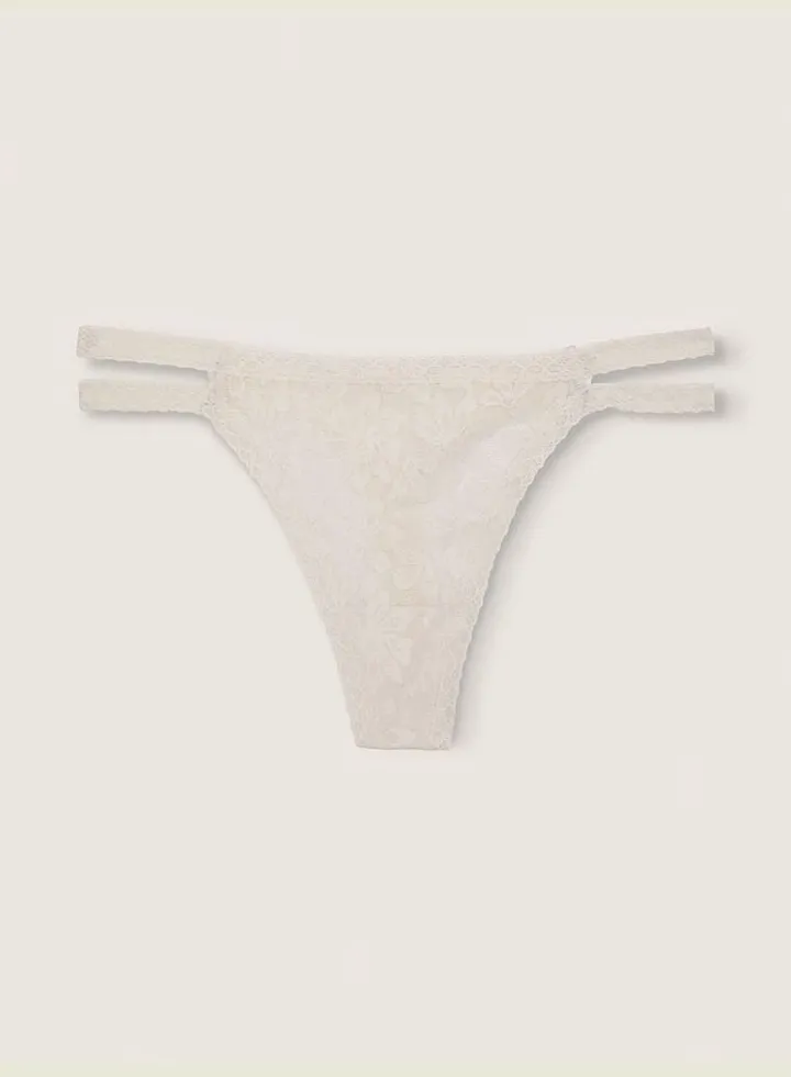 Lace Strappy Thong Underwear