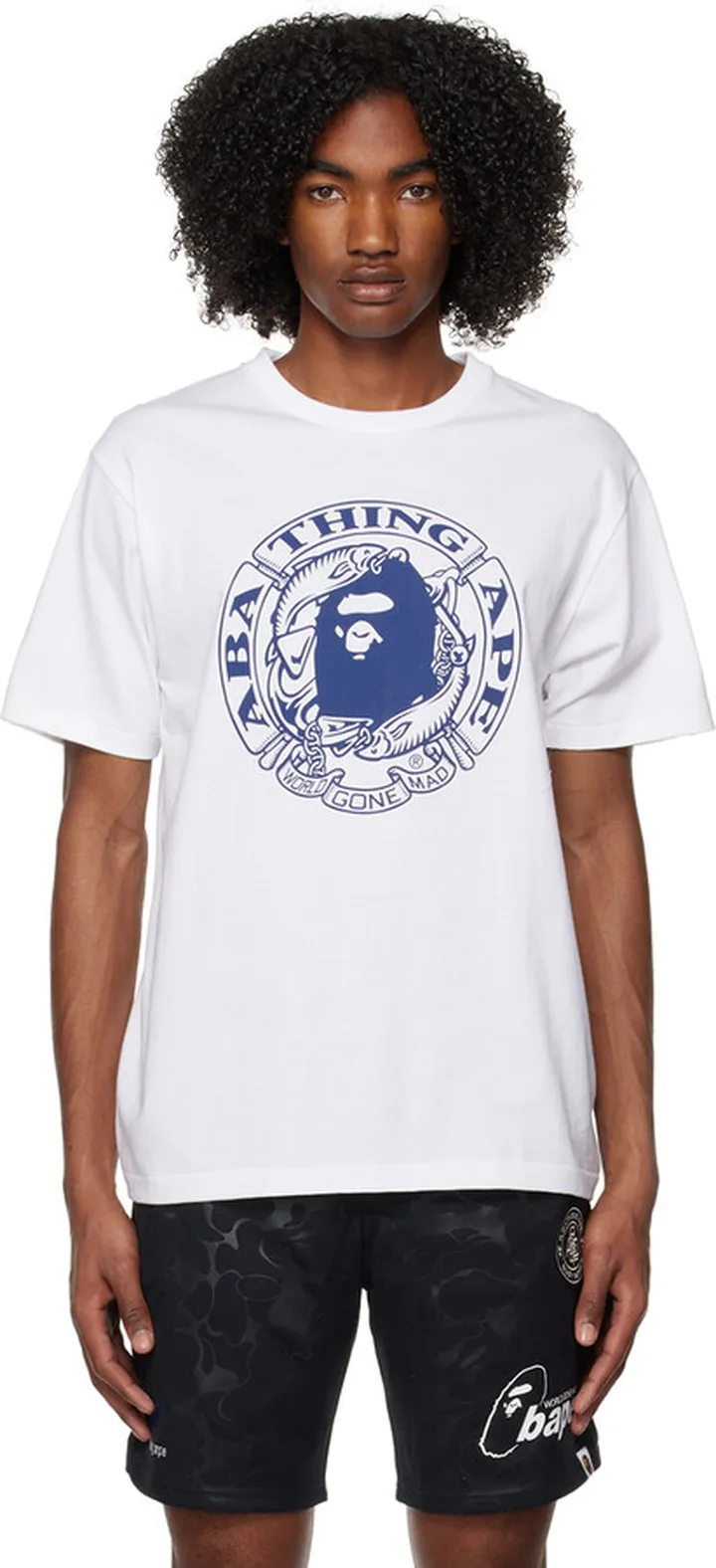 BAPE White Archive Graphic #5 T-Shirt