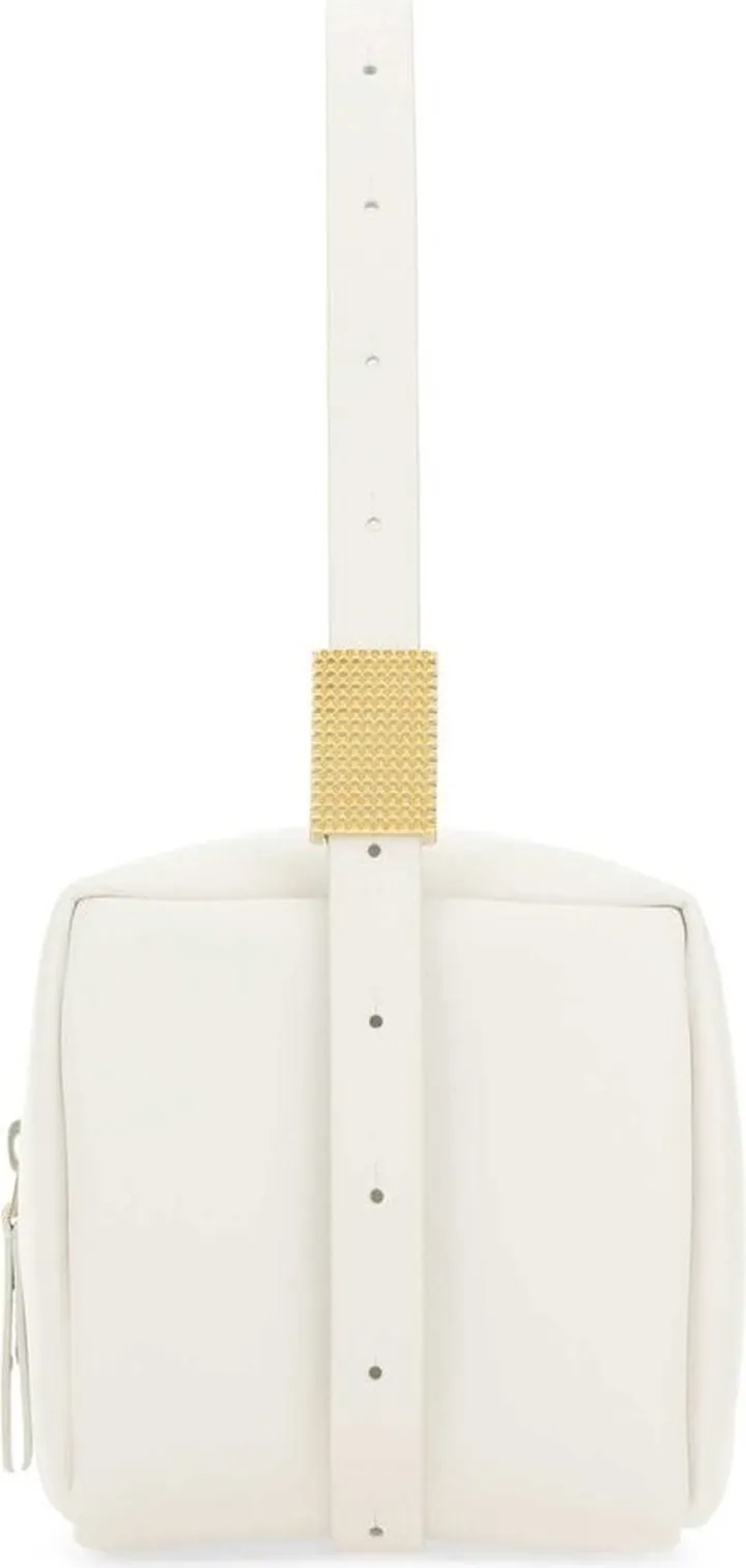 Lanvin Tempo Zip-Up Shoulder Bag