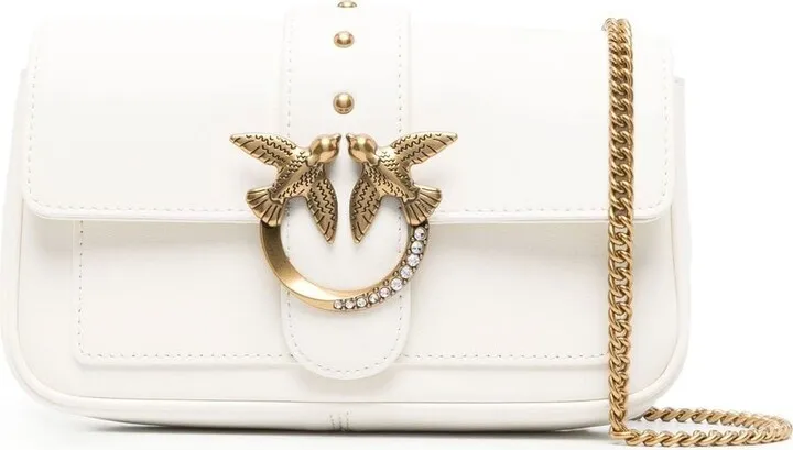 Logo-Plaque Crossbody Bag
