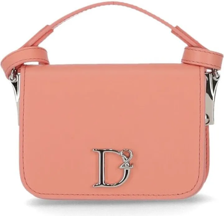 D2 Statement Pink Mini Crossbody Bag