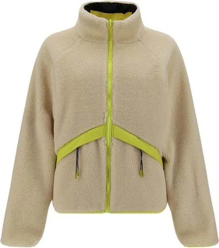 Woolrich Curly Reversible Zipped Fleece Jacket