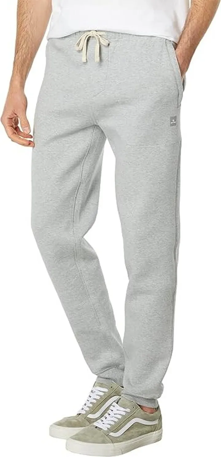 Rip Curl Vaporcool Track Pants (Grey Marle) Men's Clothing