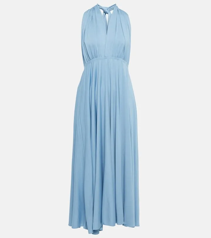 Jersey maxi dress
