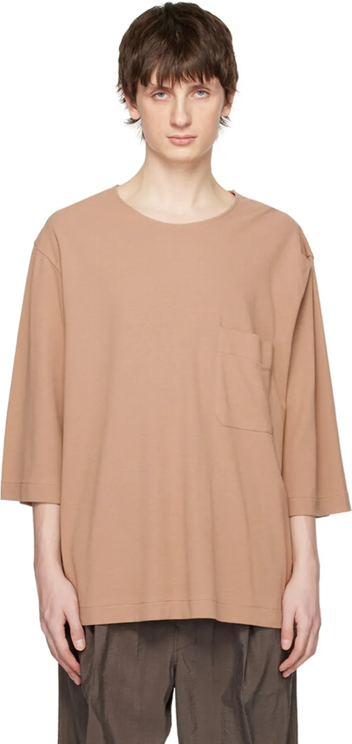 LEMAIRE Beige Boxy T-Shirt