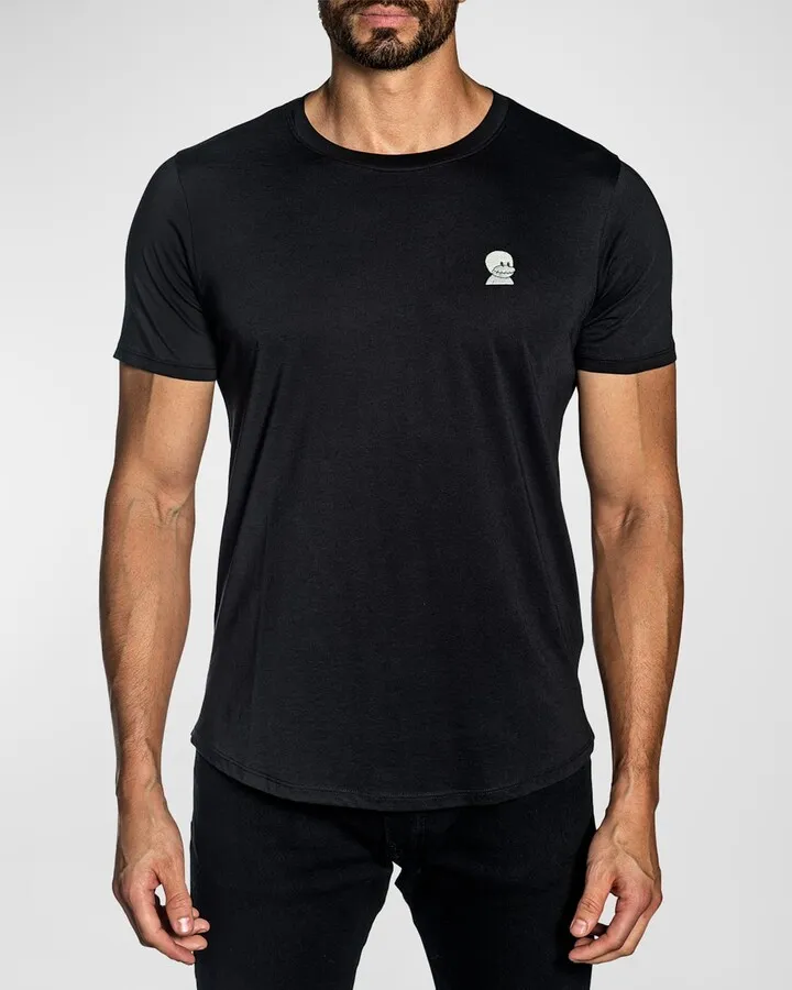Men's NFT Embroidered Pima Cotton T-Shirt