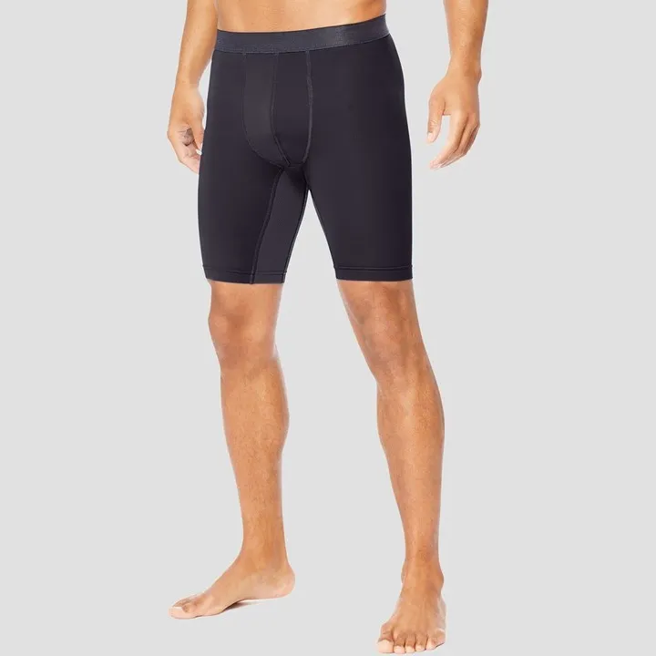 Hanes Sport Men's 9" Performance Compression Shorts - Black S