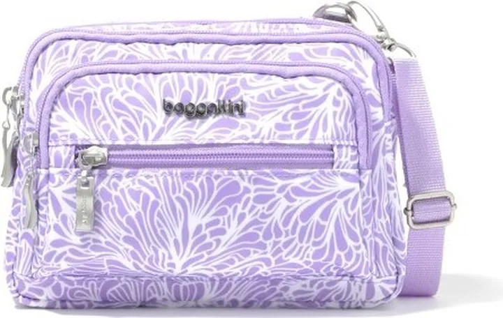 baggallini Women's Triple Zip Bagg Small Crossbody Bag