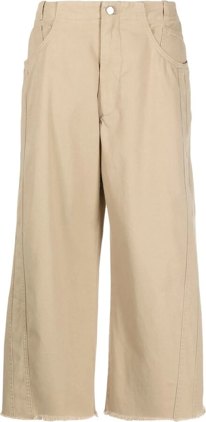Hart cropped wide-leg trousers