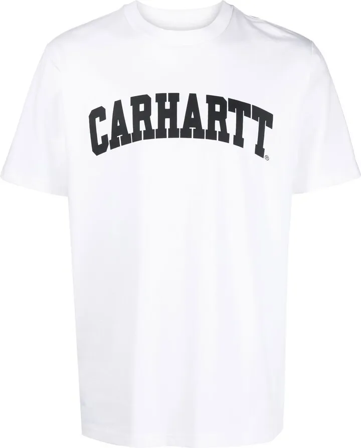 logo-print cotton T-shirt