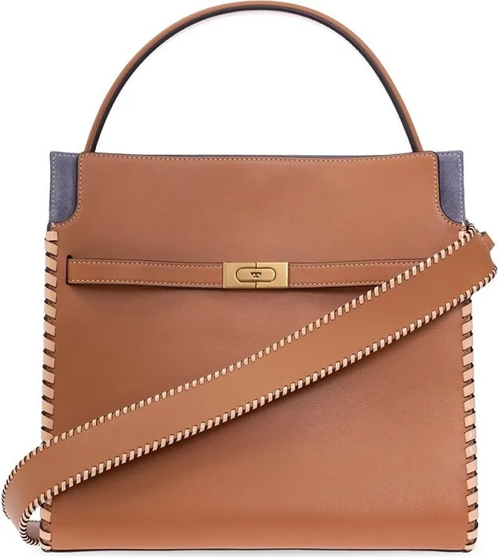 Tory Burch Lee Radziwill Whipstitched Tote Bag