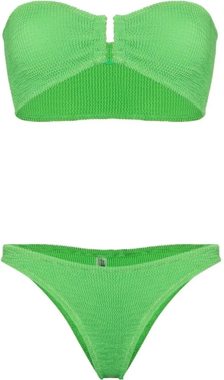 Ausilia ruched bandeau bikini