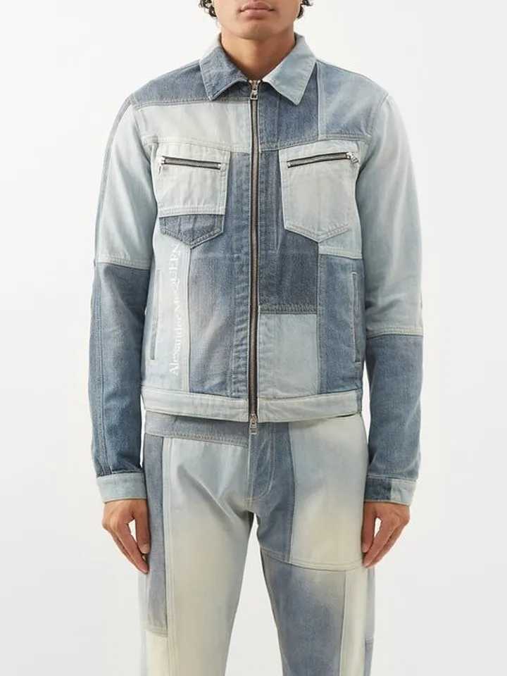 Patchwork Denim Jacket