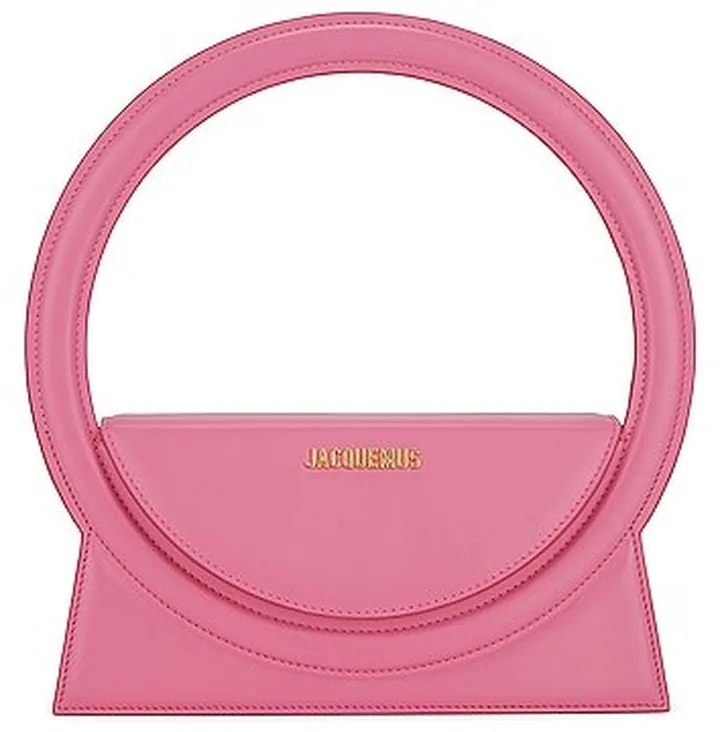 JACQUEMUS Le Sac Rond Bag in Pink