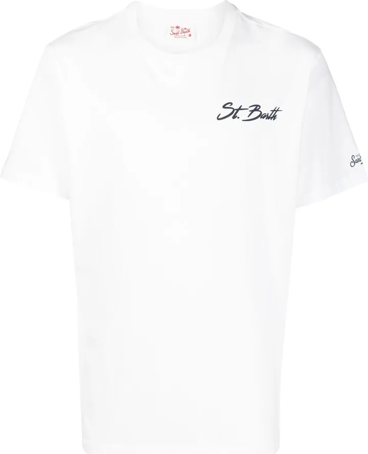 logo-print short-sleeve T-shirt
