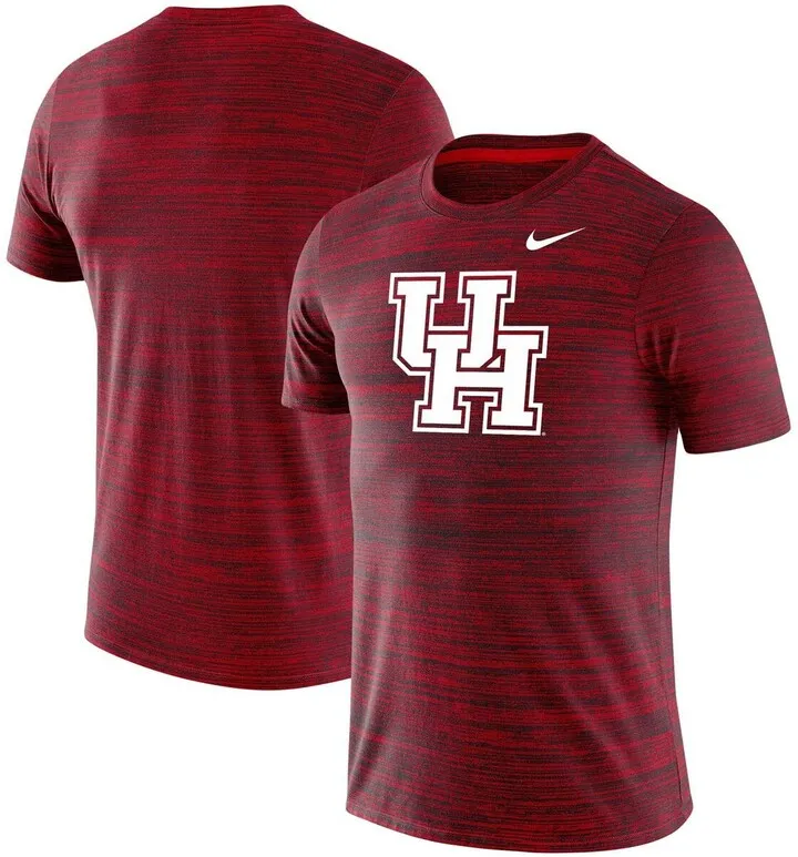 Men's Nike Red Houston Cougars Team Logo Velocity Legend Performance T-shirt
