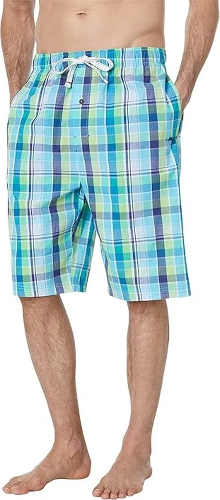 Tommy Bahama Cotton Woven Jams (Plaid) Men's Pajama