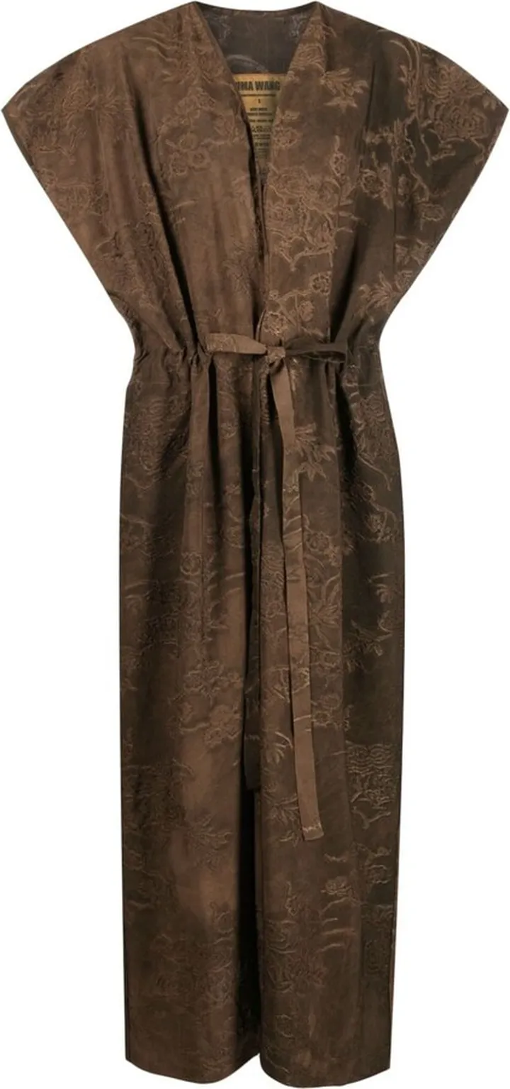 Floral-Print Midi Dress