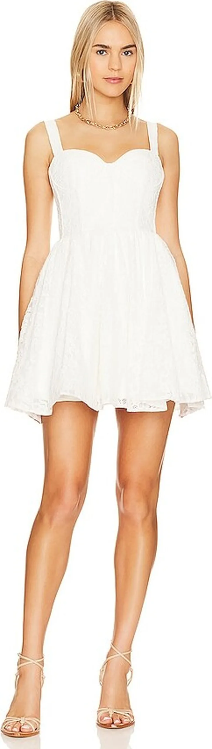 x REVOLVE Lotus Lace Mini Dress
