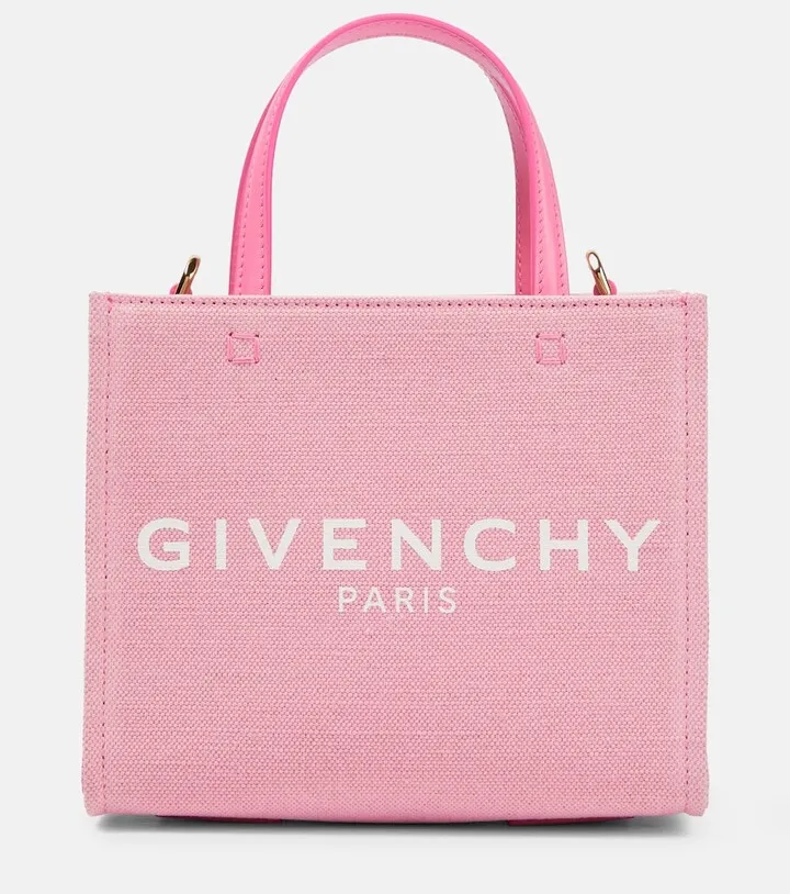 G Mini canvas tote bag