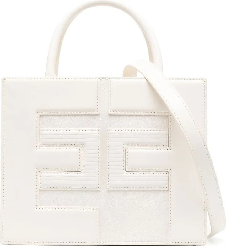 Logo-Embossed Tote Bag