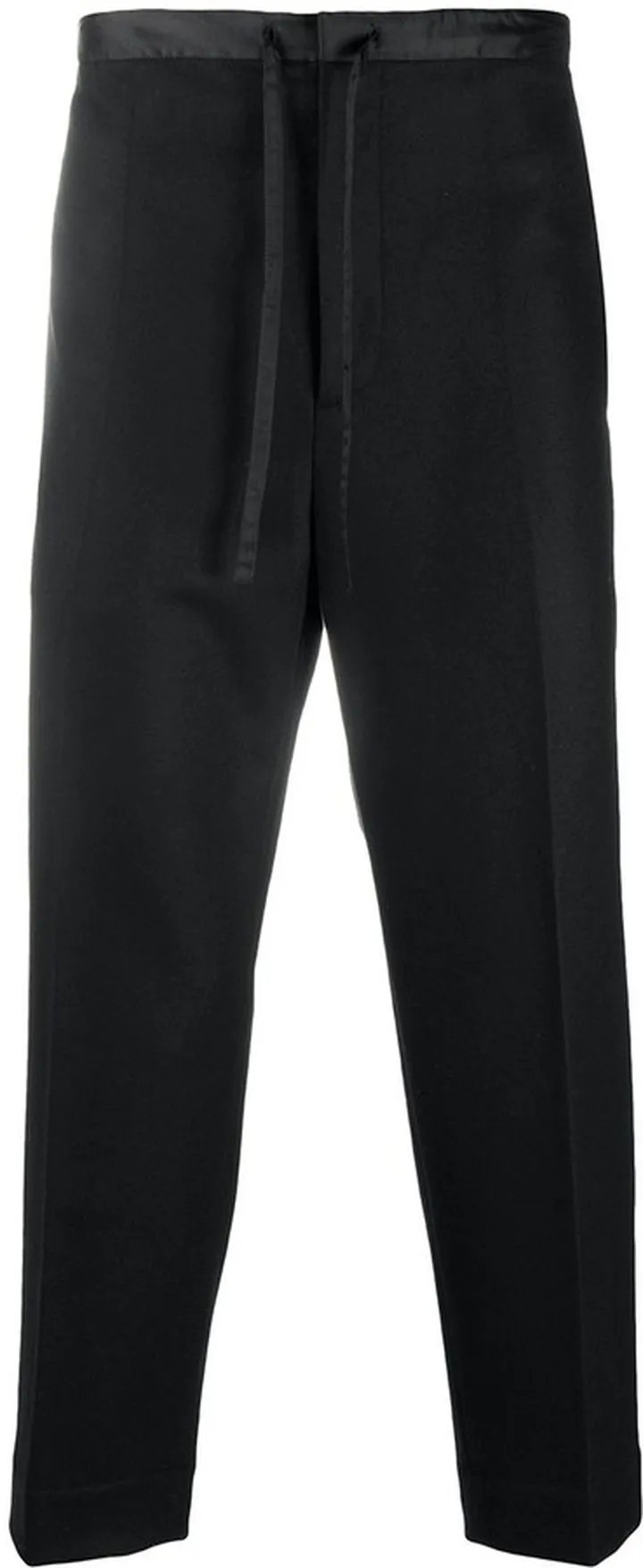 Cropped Wool Trousers