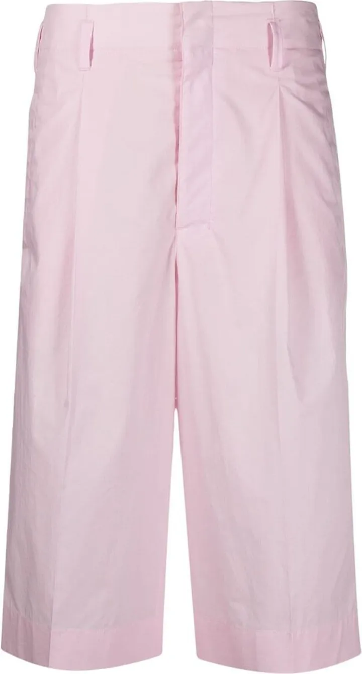 Knee-Length Tailored Shorts
