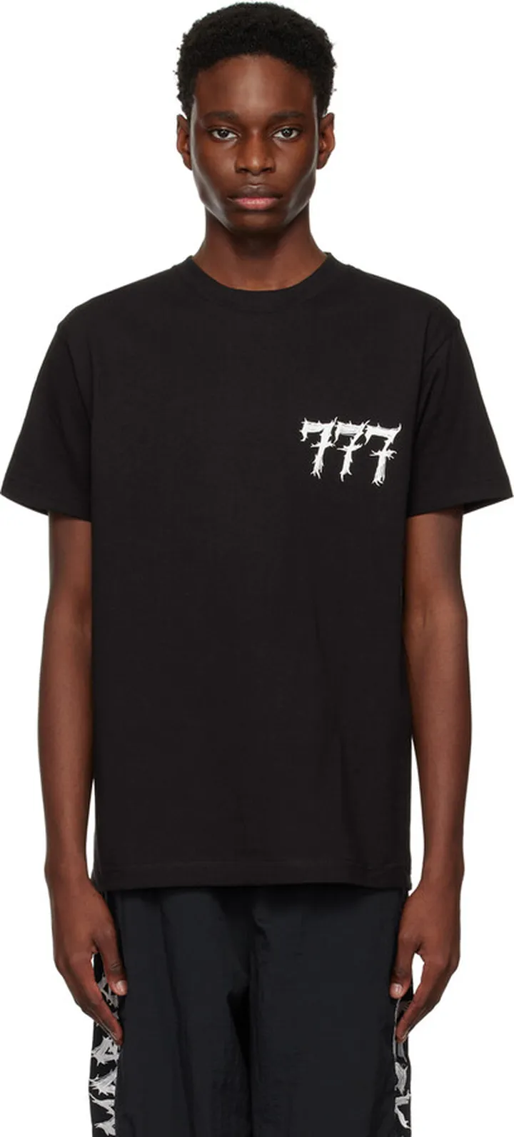 WACKO MARIA Black NECKFACE Edition Graphic T-Shirt