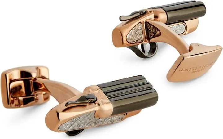 Deakin & Francis Df Cufflinks Ba Shotgun Moving Barrels