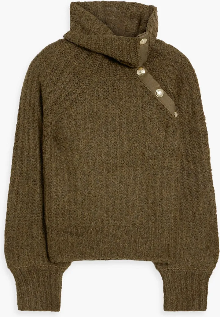 Knitted turtleneck sweater