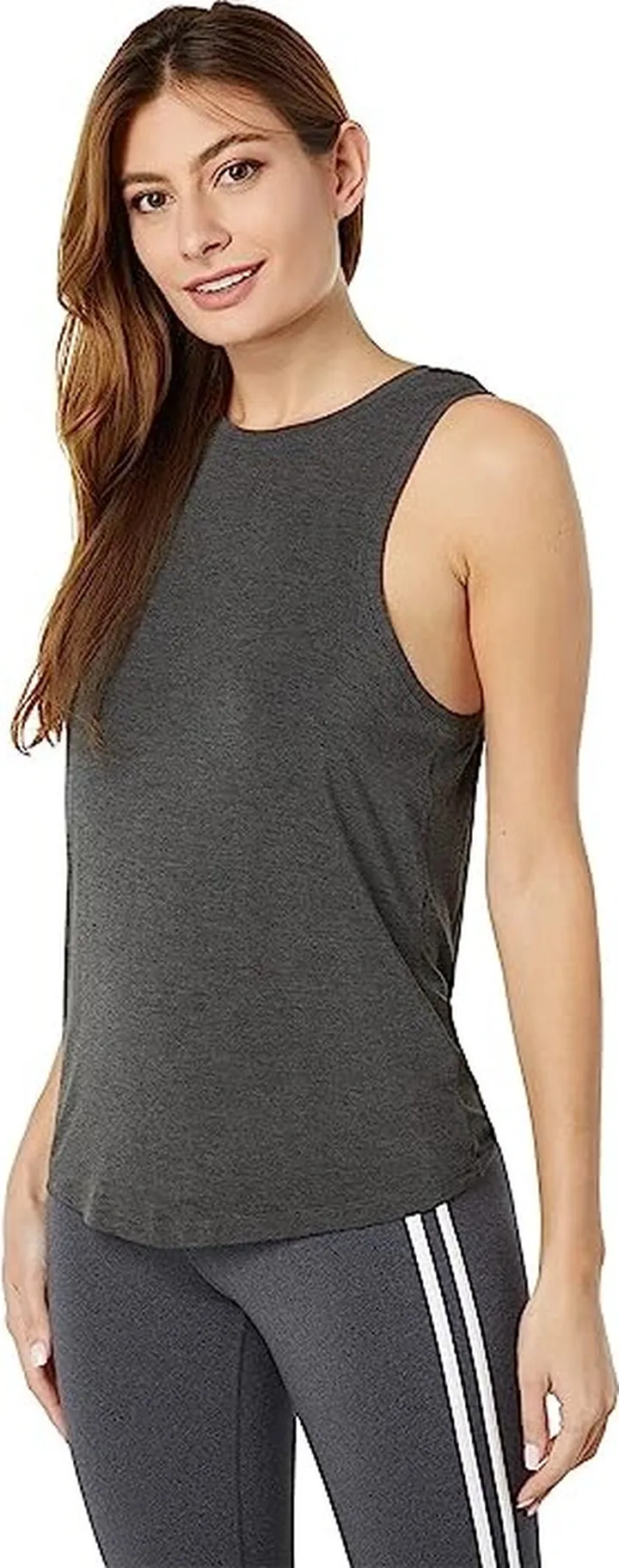 Splits59 Toni Tank (Dark Heather Grey) Women's Clothing