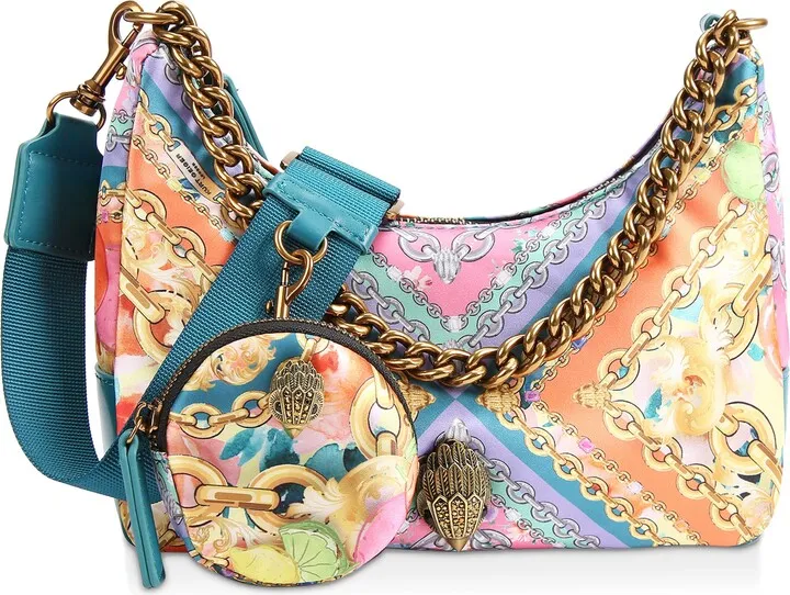 Multicolor Print Crossbody Bag