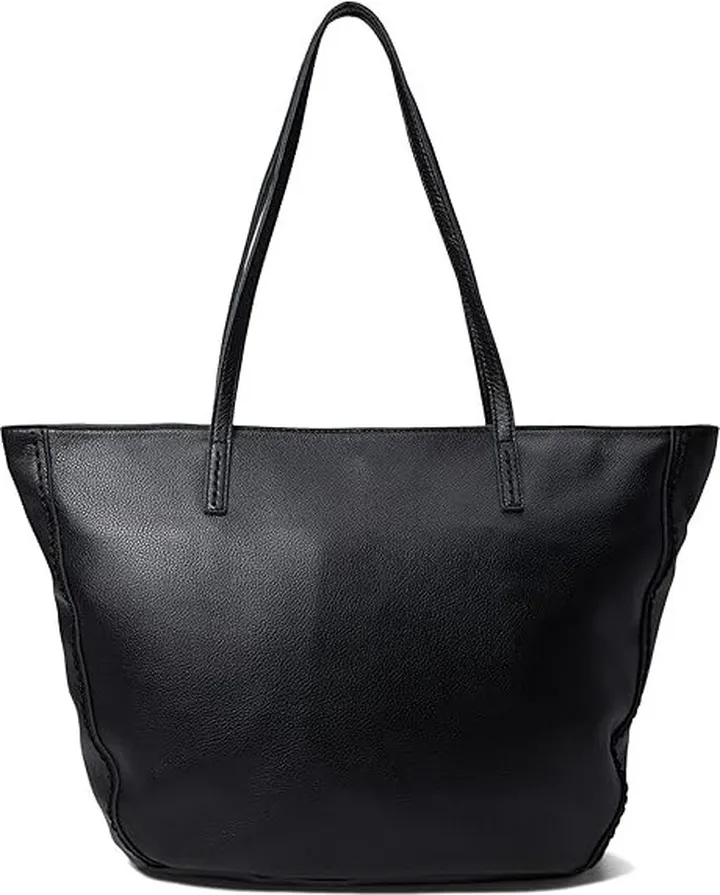 The Sak Faye Leather Tote (Black) Handbags