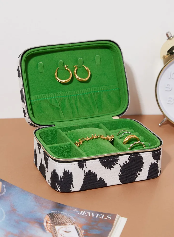 Jewelry Organizer, Modern Leopard