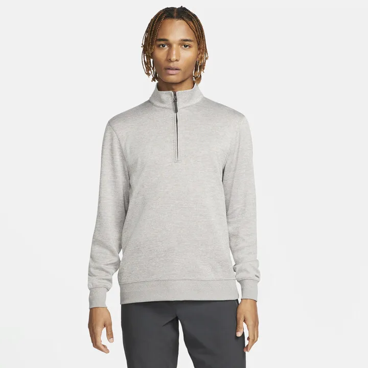 Nike Men's Dri-FIT Player Half-Zip Golf Top in Grey