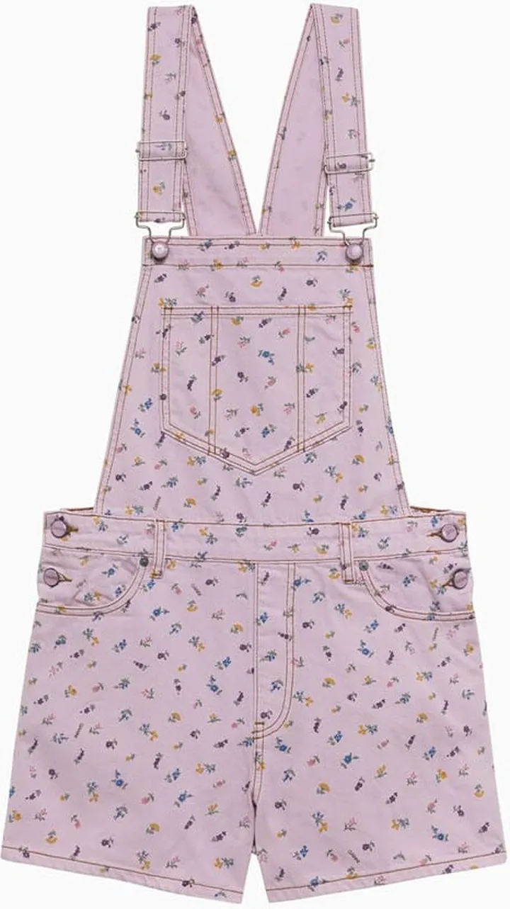 Ganni Jozey Print Overalls