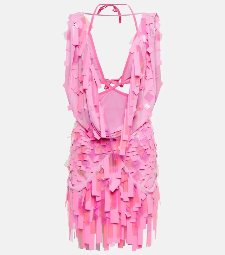 Embellished minidress