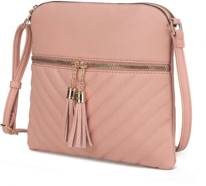 Winnie Quilted Vegan Leather Women’s Crossbody
