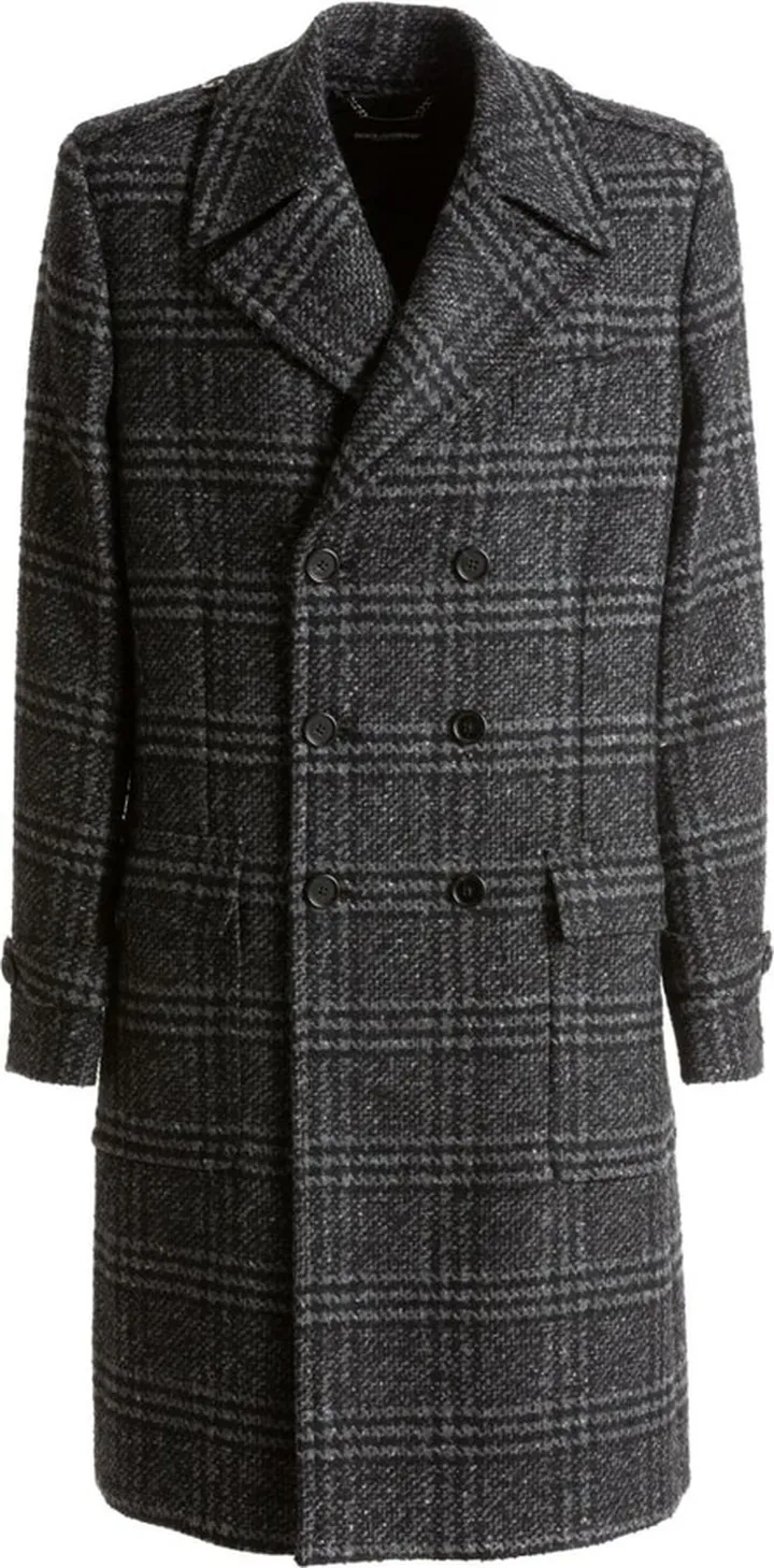 Double Breasted Wool Coat