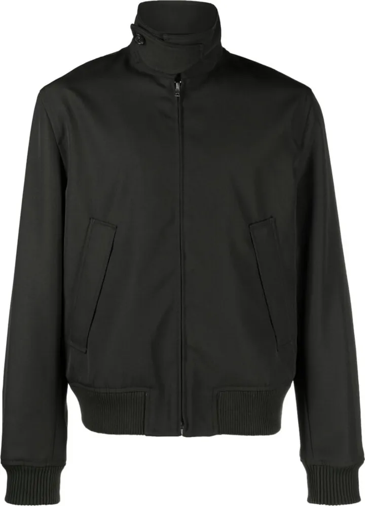 Stand-Up Collar Bomber Jacket