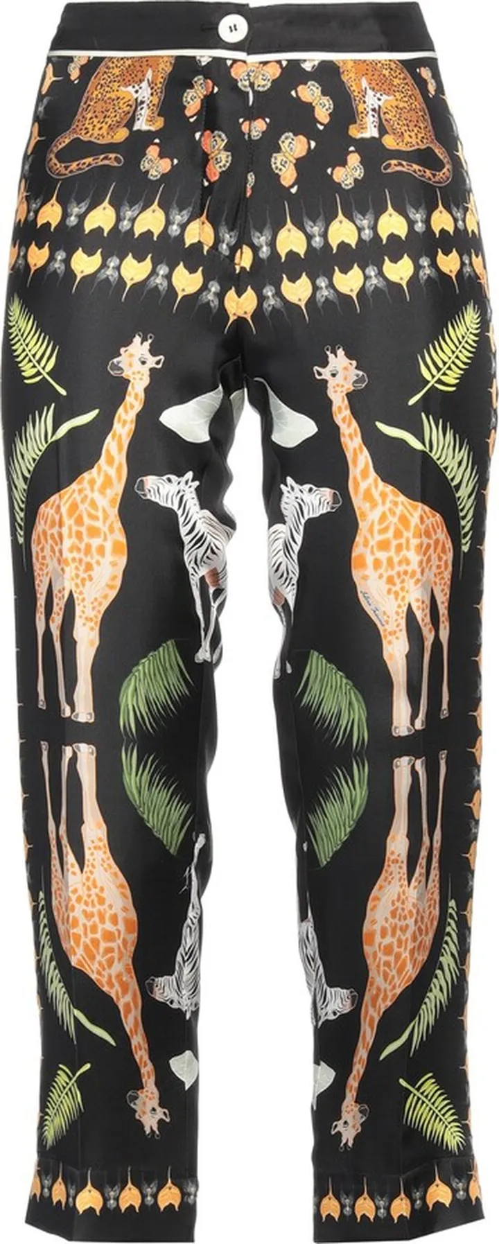 Cropped Pants Black