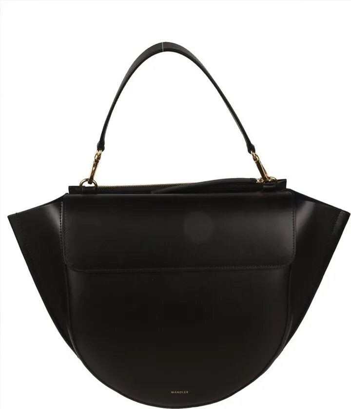 Wandler Logo Print Foldover Tote Bag